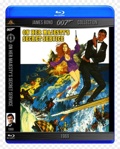 007 A Serviço Secreto de Sua Majestade 1969   Blu ray  Dublado e legendado