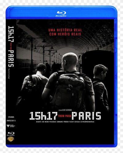 15h17 trem para paris  Blu ray  Dublado e legendado