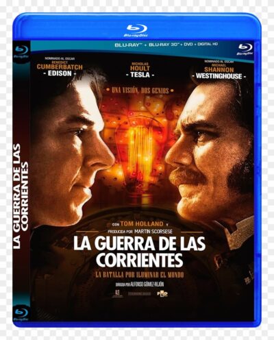 A Batalha das corrrentos  Blu ray  Dublado e legendado