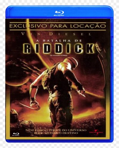 A Batalha de Riddick  Blu ray  Dublado e legendado
