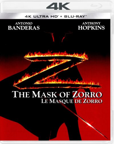 A Máscara do Zorro 4K Ultra Blu Ray Dublado e Legendado