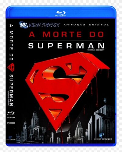 A Morte do Superman  Blu Ray Dublado e Legendado