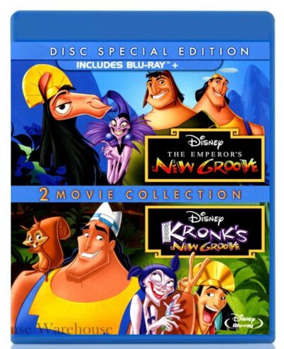 A Nova onda do imperador 1-2  Blu Ray Dublado e Legendado