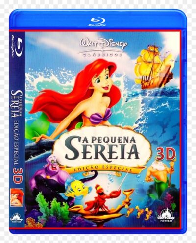 A Pequena Sereia Blu Ray Dublado e Legendado
