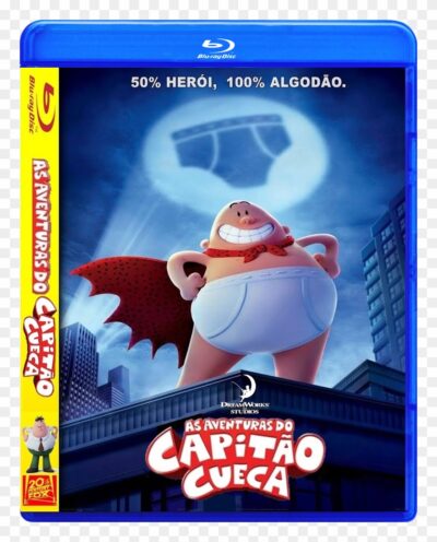AS AVENTURAS DO CAPITAO CUECA 2017  Blu ray  Dublado e legendado