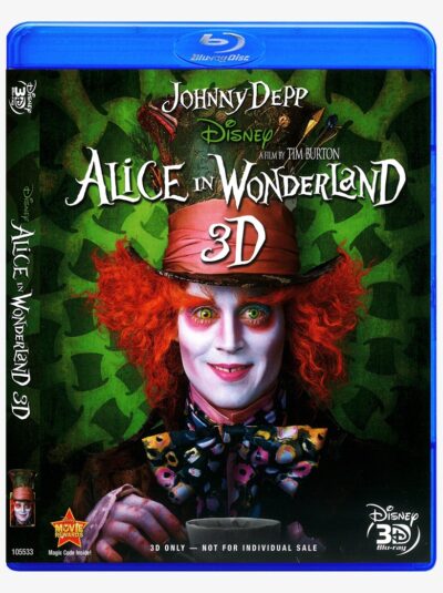 Alice no pais das maravilhas 2010 3D Blu-ray Dublado Legendado