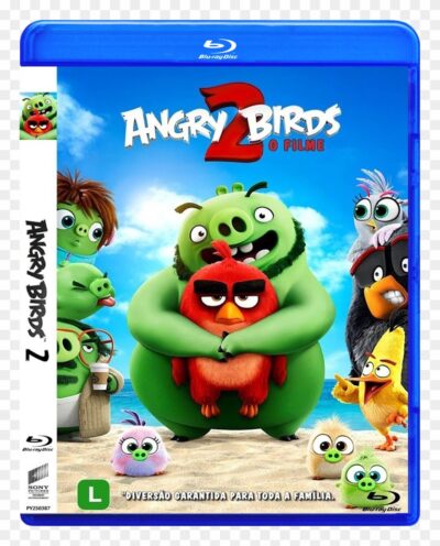 Angry Birds 1 -2 Blu Ray Dublado E Legendado