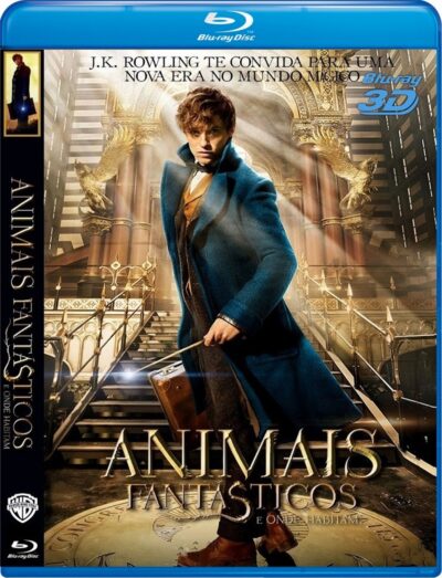 Animais Fantásticos 1 3D Blu Ray Dublado E Legendado