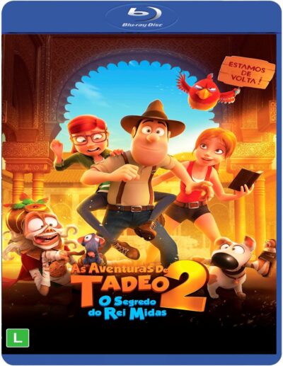 As Aventuras de Tadeo 1-2  Blu ray  Dublado e legendado