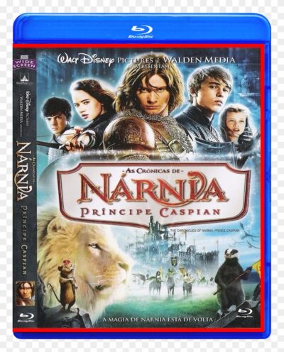 As Crônicas De Nárnia 2 - Principe Caspian  Blu ray  Dublado e legendado