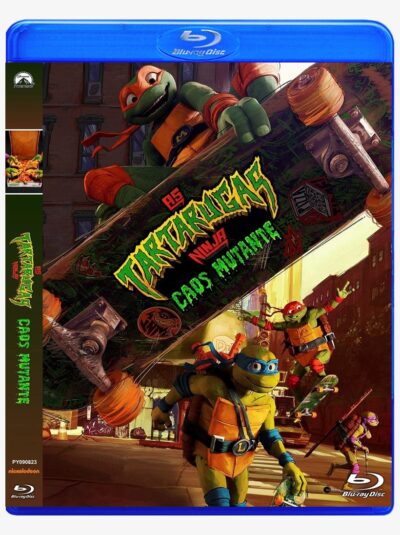 As Tartarugas Ninja Caos Mutante (2023)  Blu-ray Dublado Legendado