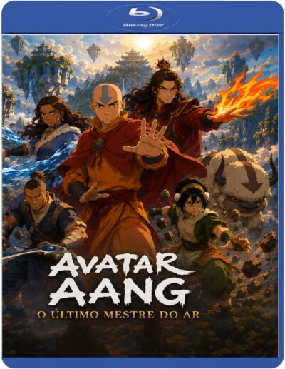 Avatar Aang O Último Mestre do Ar  Blu Ray Dublado E Legendado