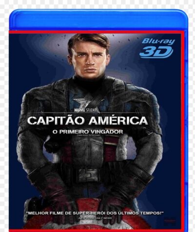 Capitão america 2d + 3d Blu Ray Dublado Legendado