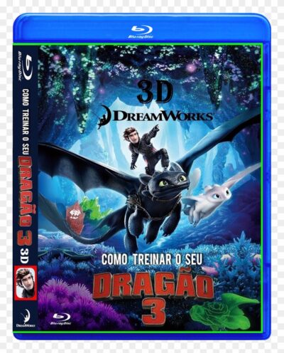 Como Treinar O Seu Dragão 3 3D  Blu Ray Dublado Legendado