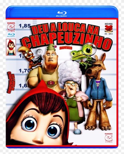 Deu a Louca Na Chapeuzinho Blu Ray Dublado E Legendado