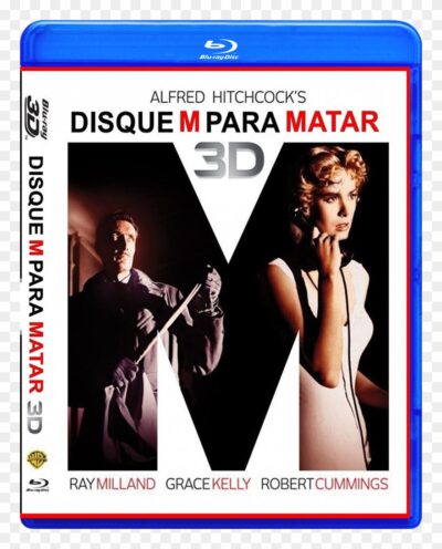 Disque M para Matar  3d + 2d Blu Ray Dublado E Legendado