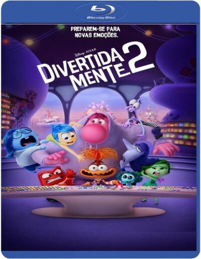 Divertida Mente 2 (2024) Blu Ray Dublado E Legendado