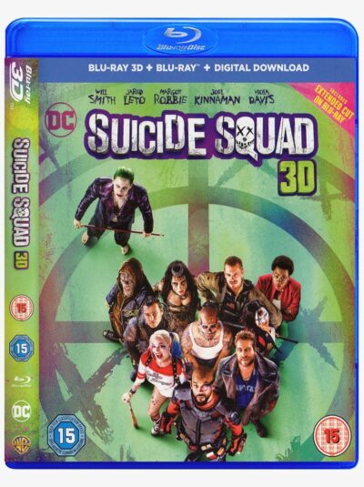 Esquadrao suicida 2016 3D  Blu Ray Dublado E Legendado