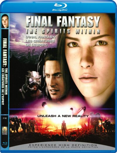 FINAL FANTASY THE SPIRITS WITHIN  Blu Ray Dublado Legendado