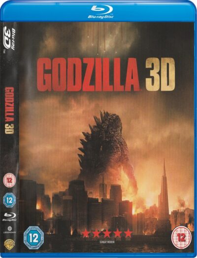 Godizila  2014 2D +3D  Blu Ray Dublado E Legendado