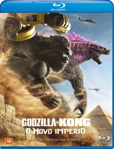 Godzilla e Kong O Novo Império (2024)  Blu Ray Dublado Legendado