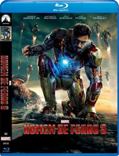 Homem de ferro 3 Blu-ray Dublado Legendado