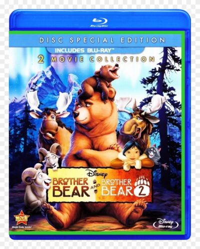 Irmao urso 1-2 Blu Ray Dublado Legendado