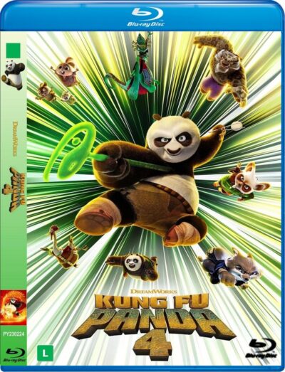 Kung Fu Panda 4 (2024) Blu Ray Dublado E Legendado