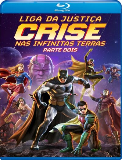 Liga da Justiça Crise nas Infinitas Terras  Blu-ray Dublado Legendado