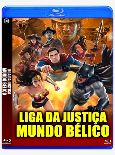 Liga da Justiça  Mundo Bélico (2023) Blu-ray Dublado Legendado