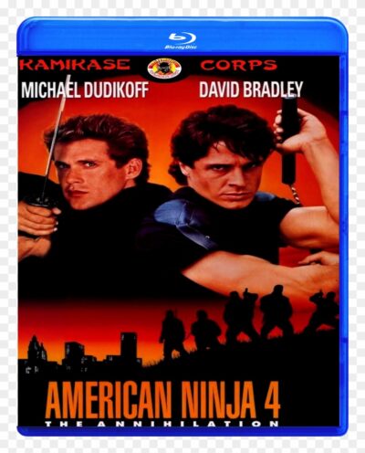 American ninja 1- 4 Blu-ray Dublado Legendado