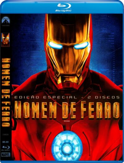 Homem de ferro 1 Blu-ray Dublado Legendado