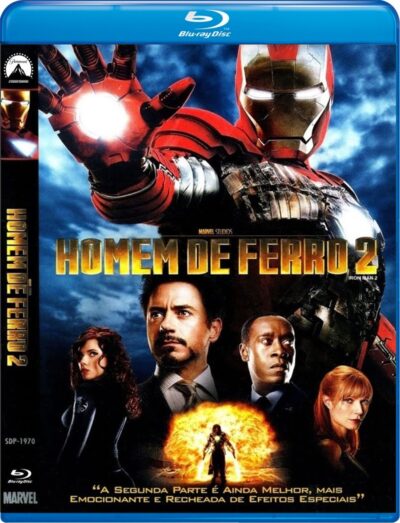 Homem de ferro 2 Blu-ray Dublado Legendado