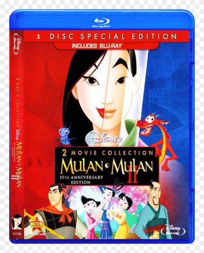 MULAN I-II Blu Ray Dublado E Legendado