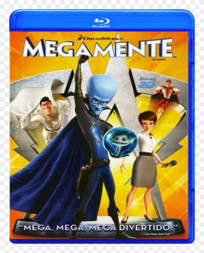 Megamente (2010) -Blu Ray Dublado E Legendado