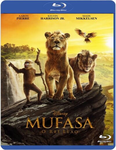 Mufasa O Rei Leão (2025) Blu Ray Dublado E Legendado