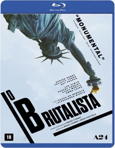 O Brutalista (2025) Blu ray  Dublado e legendado