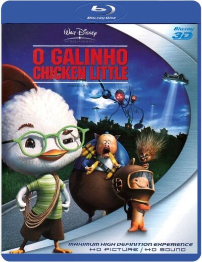 O Galinho Chicken Little (2005)  3D Blu ray Dublado legendado