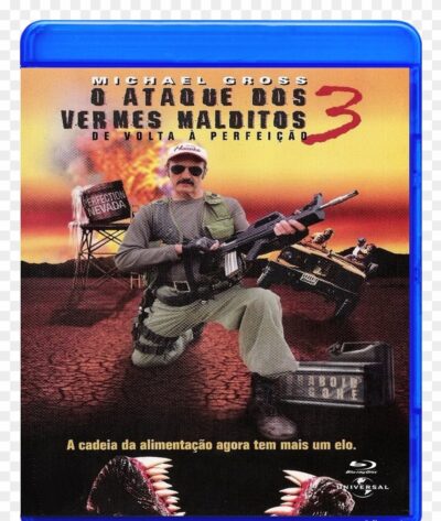 O ataque dos vermes malditos 3 Blu-ray Dublado Legendado