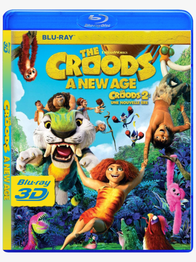 OS  Croods 2 3D Blu-ray Dublado Legendado