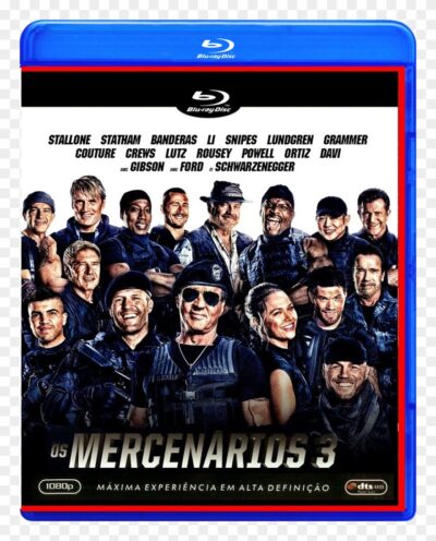 Os  Meerccenários 3 Blu-ray Dublado Legendado