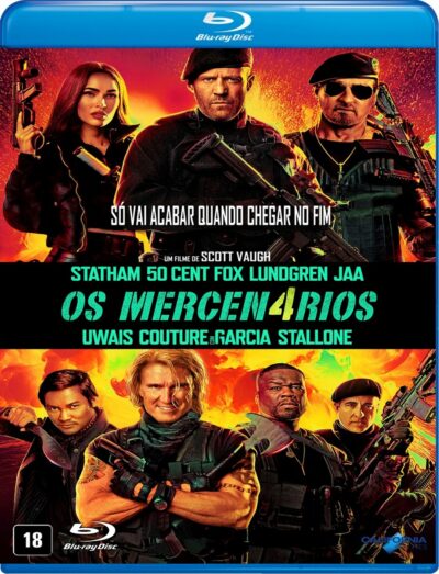 Os  Meerccenários 4 Blu-ray Dublado Legendado