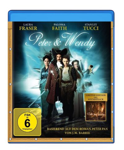 Peter Pan & Wendy Blu Ray Dublado E Legendado