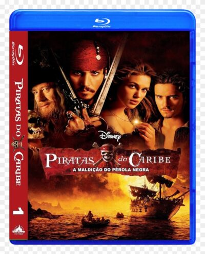Piratas Do Caribe 1 - A Maldição do Pérla Negra (2003) Blu Ray  Dublado e legendado